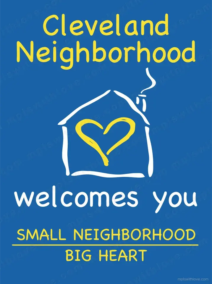 Vector recreation of the Cleveland neighborhood sign